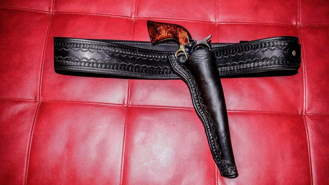 My recent leather work Texas Hunting Forum